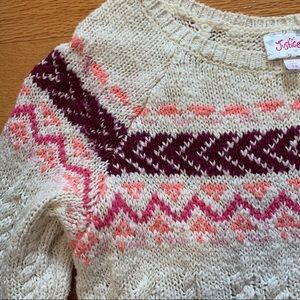 Justice girls size 12 beautiful sweater